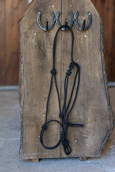 All That Standard Rope Halter - Black