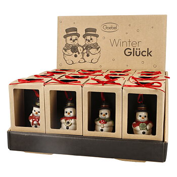 Goebel Snögubbe 5 cm - Hängande Dekoration (1 st) 