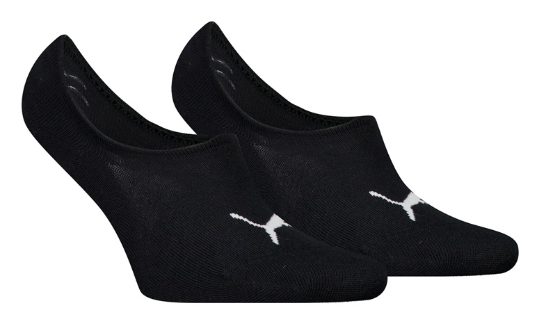 2-Pack Puma Footie High Cut Svart