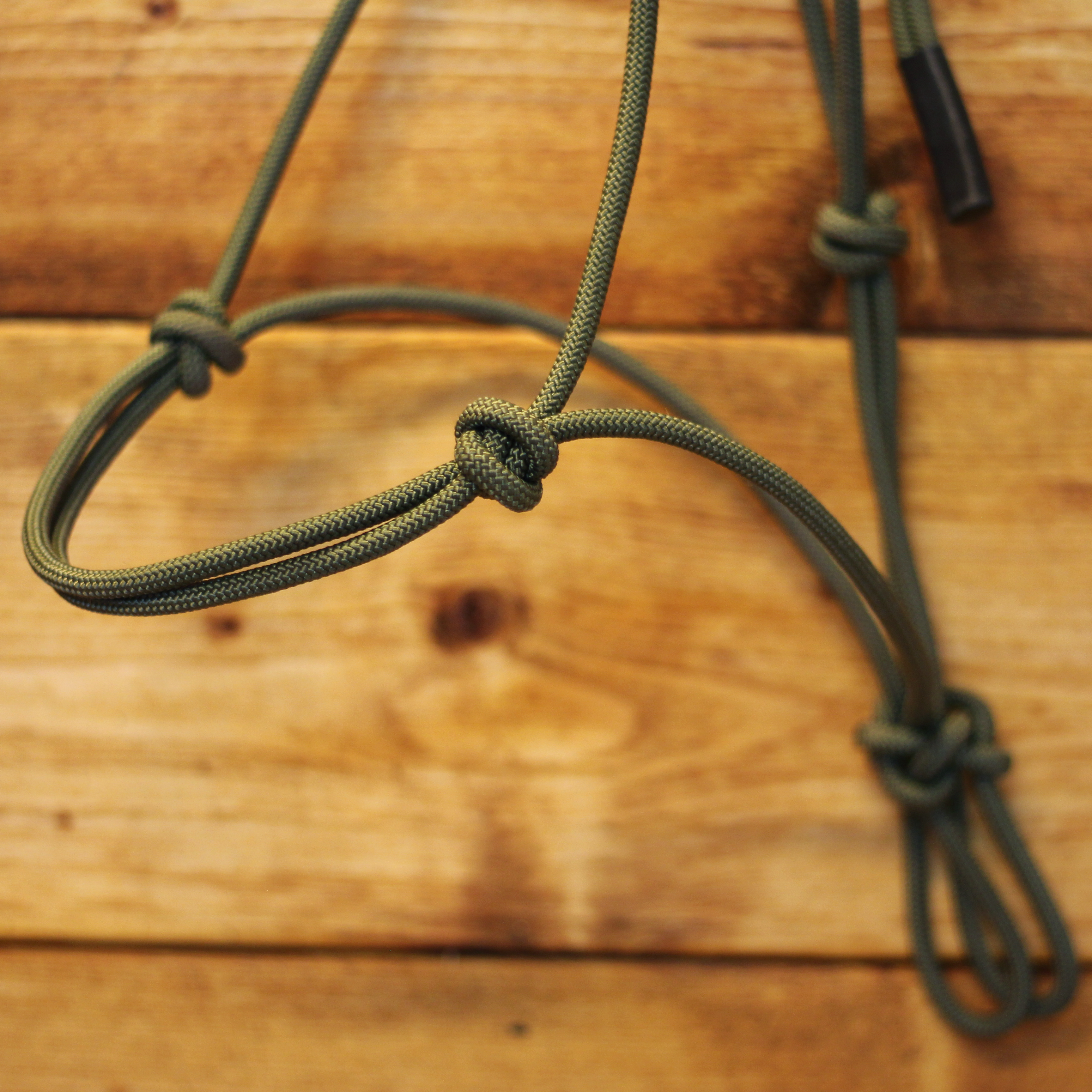 All That Standard Rope Halter - Olive - 3