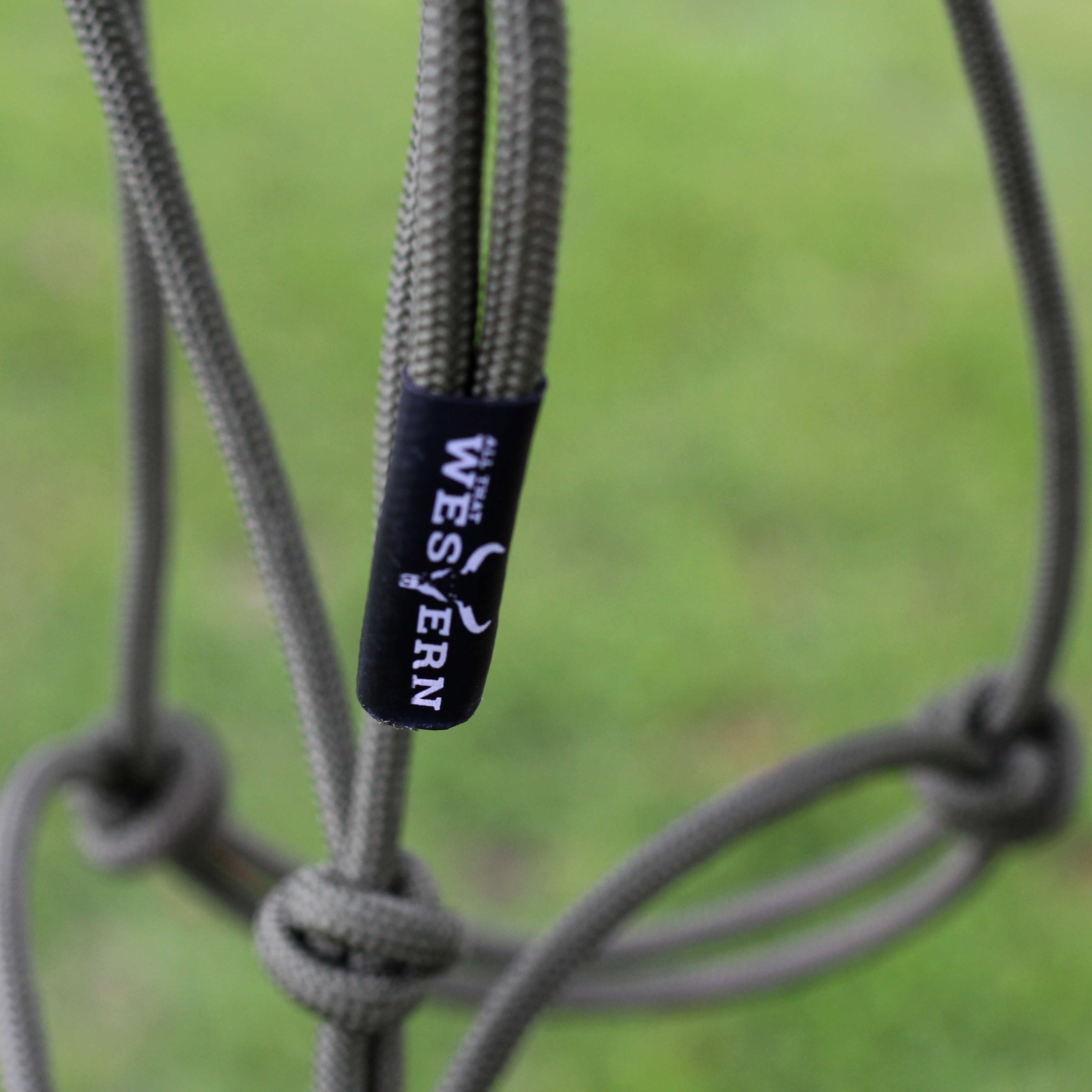 All That Standard Rope Halter - Olive - 6