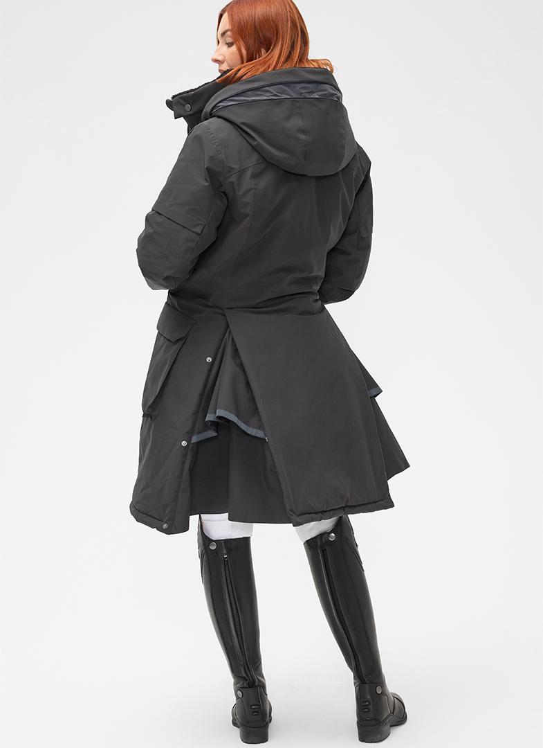 Mountain Horse Royal Saga Winter Coat - Black - windproof