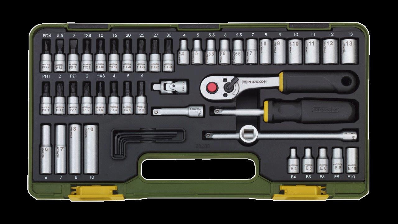 Proxxon Precision engineers set, 1/4inches (50-piece) - 2