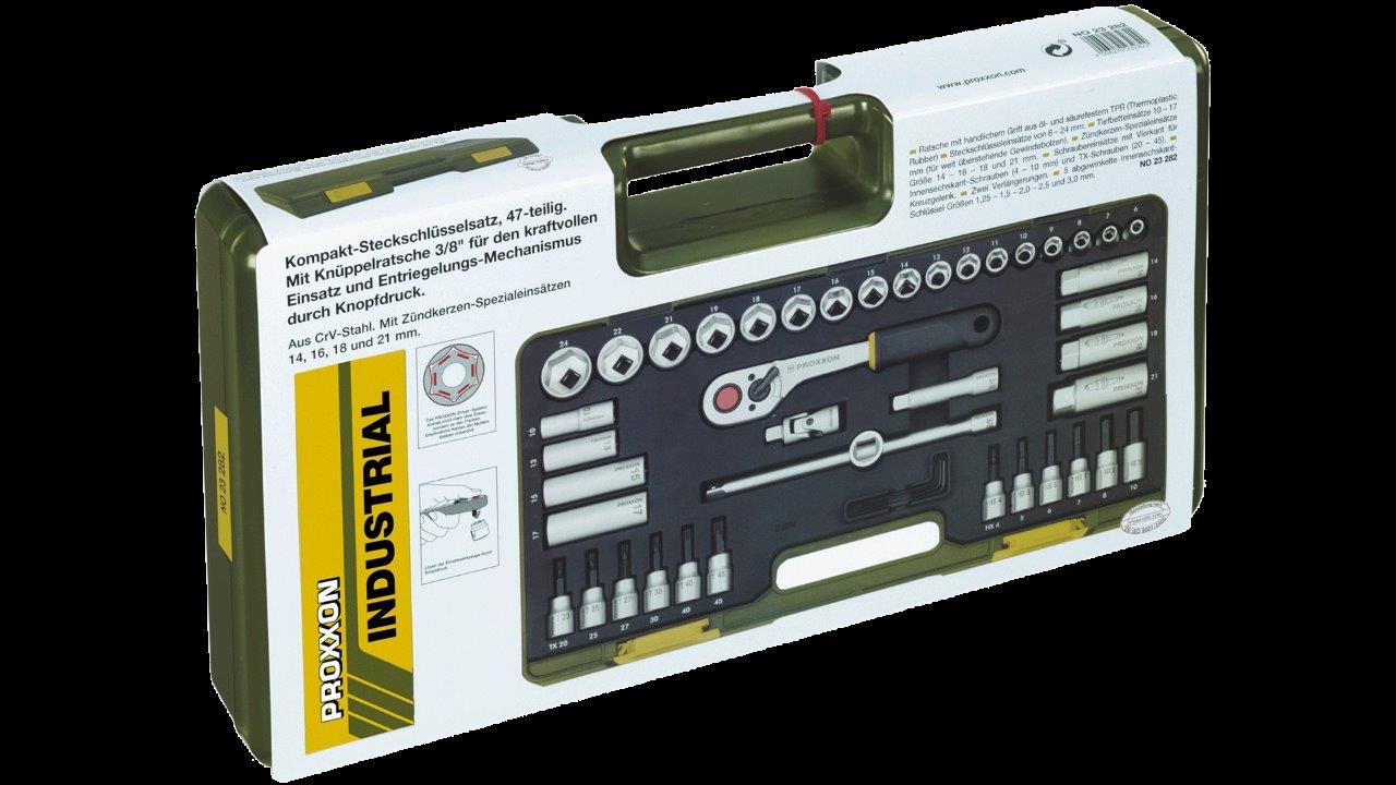 Proxxon Compact set, 3/8inches (47-piece) - 6