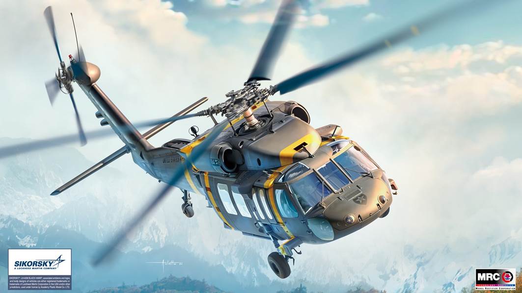 1/35 UH-60M BLACK HAWK - NEW TOOLING