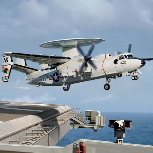 1/144 USN E-2C VAW-113 BLACK EAGLES