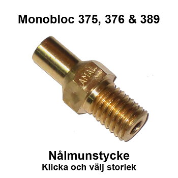 NEEDLE JET, MONOBLOC 375 - 376 - 389