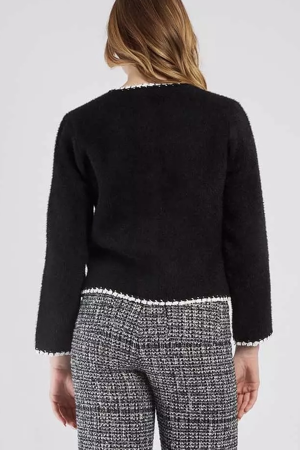Derhy  - Bali Cardigan Black - 4