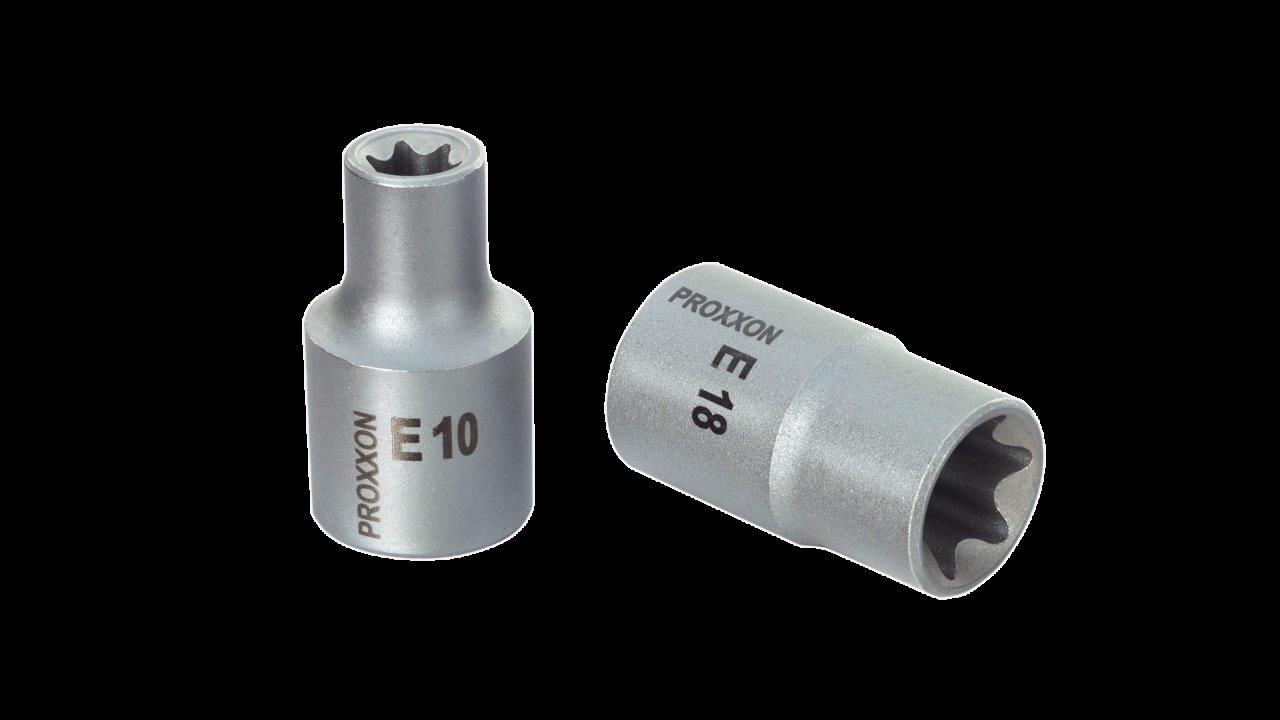 Proxxon Set with TX + allen sockets, 1/4inches + 1/2inches (42-piece) - 3