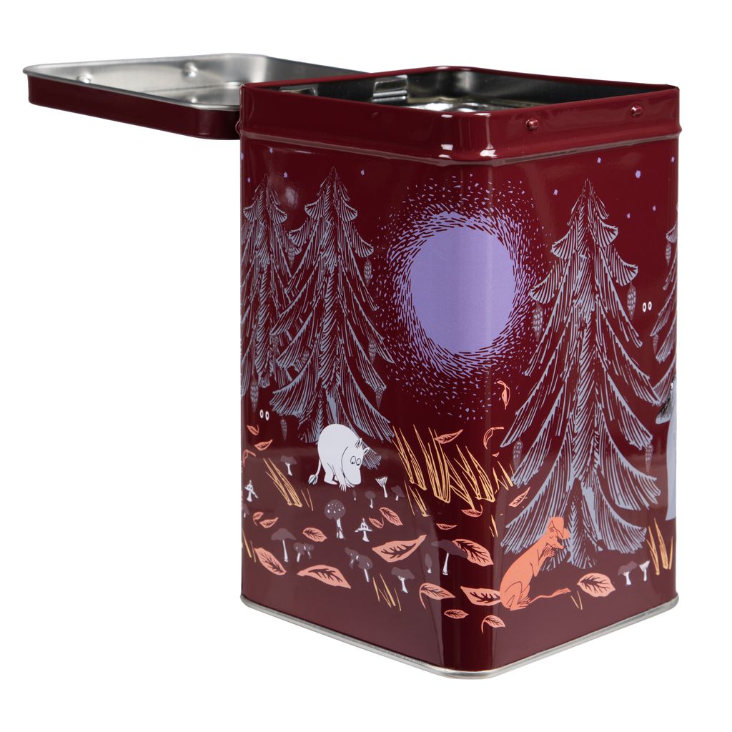 Moomin Square Coffee Jar - Urskog Red