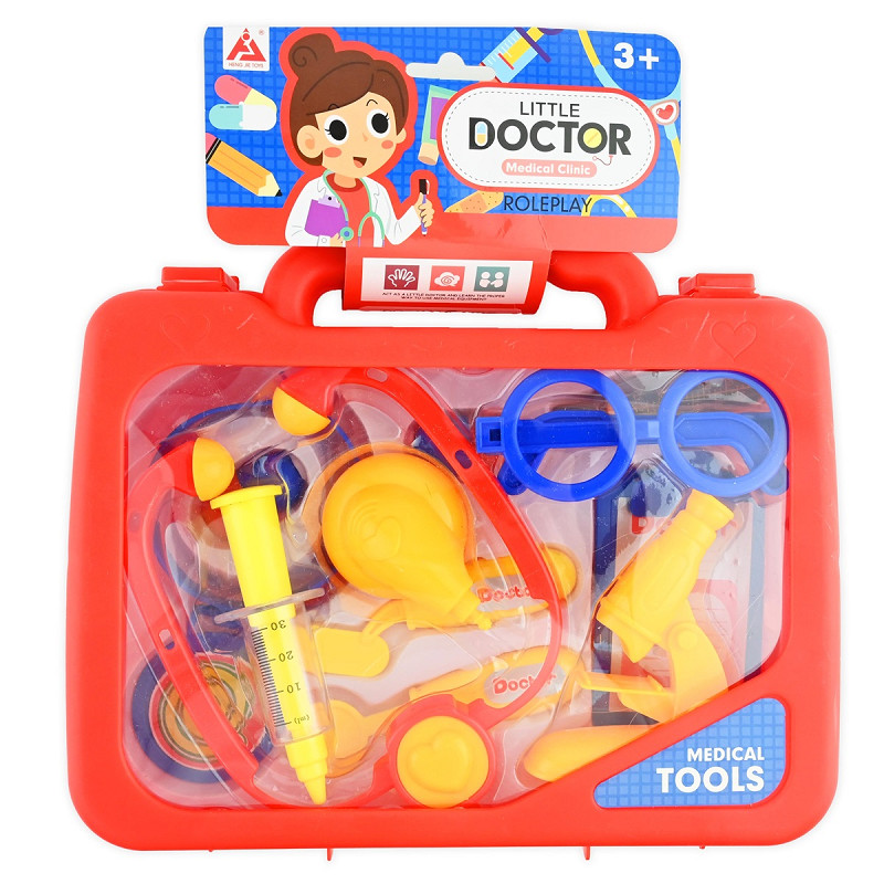 Doktorset 12 Delar, 26 cm - Robetoy