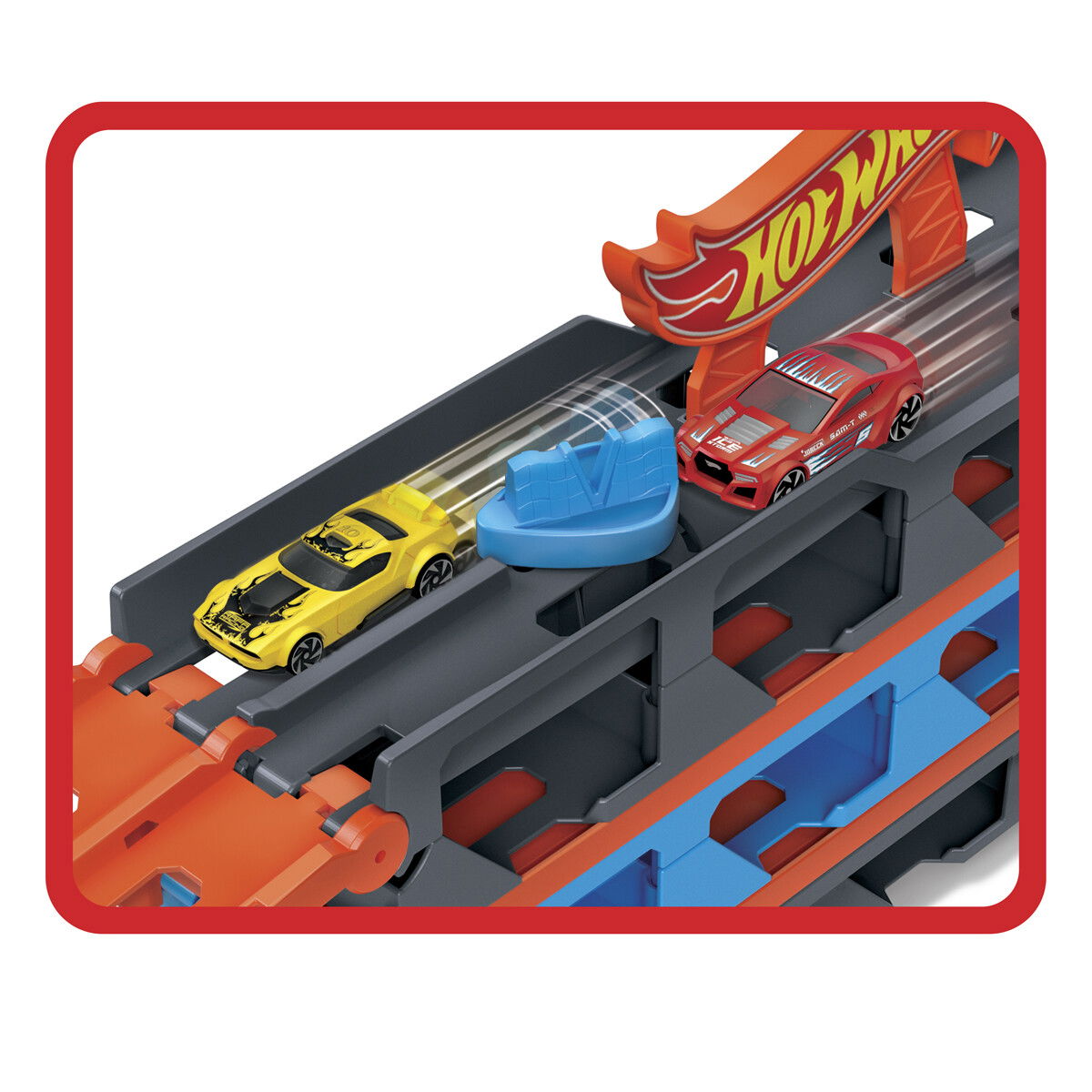 Hot Wheels City Speedway Hauler - 4