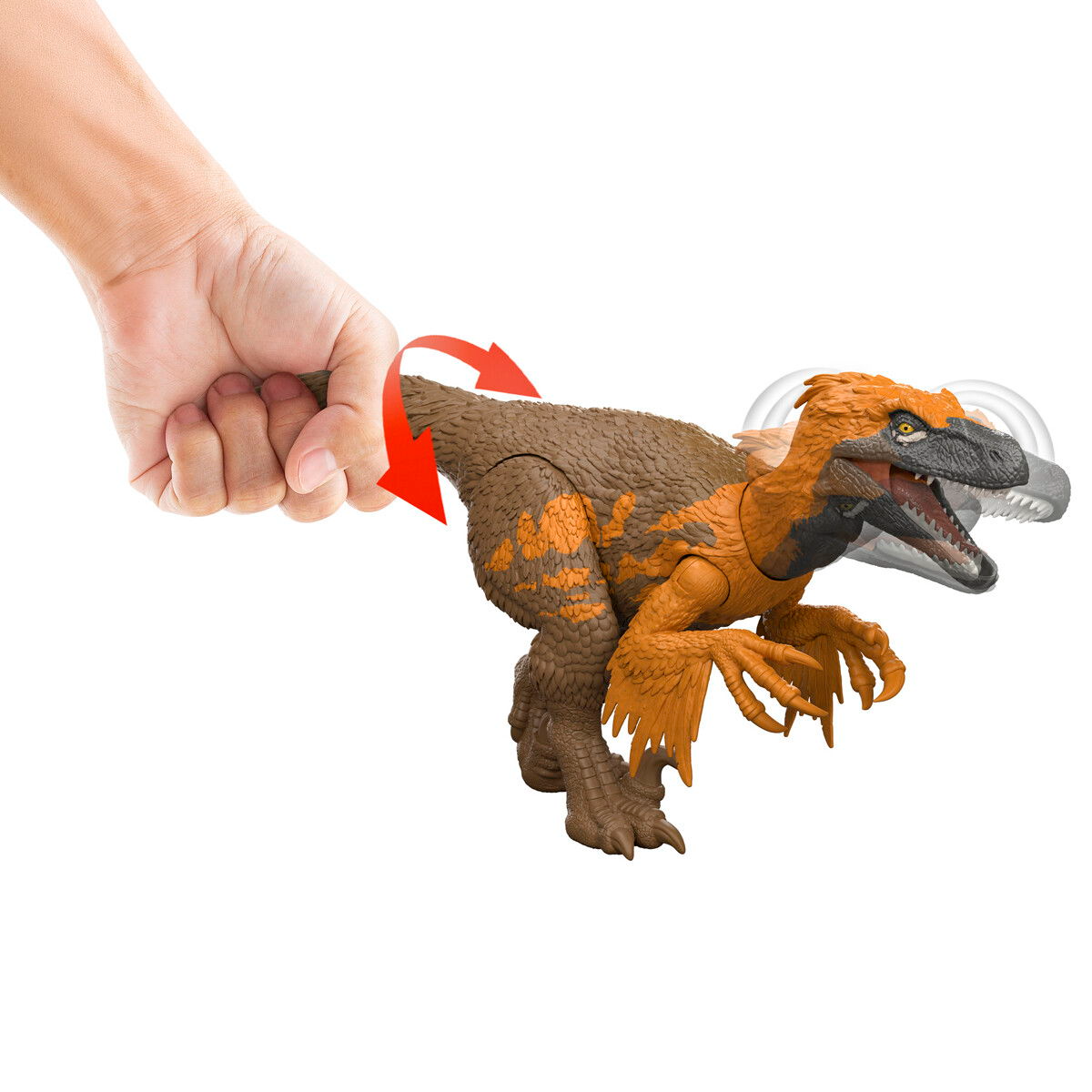 Jurassic World Rebirth Wild Roar, Utahraptor - Maki - 3