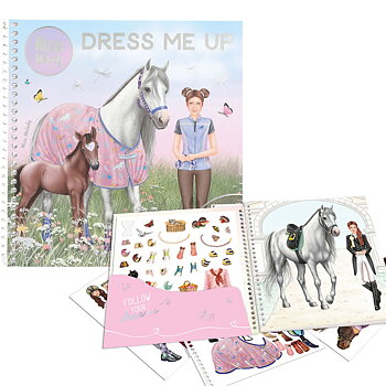 Miss Melody Dress Me Up Stickersbok