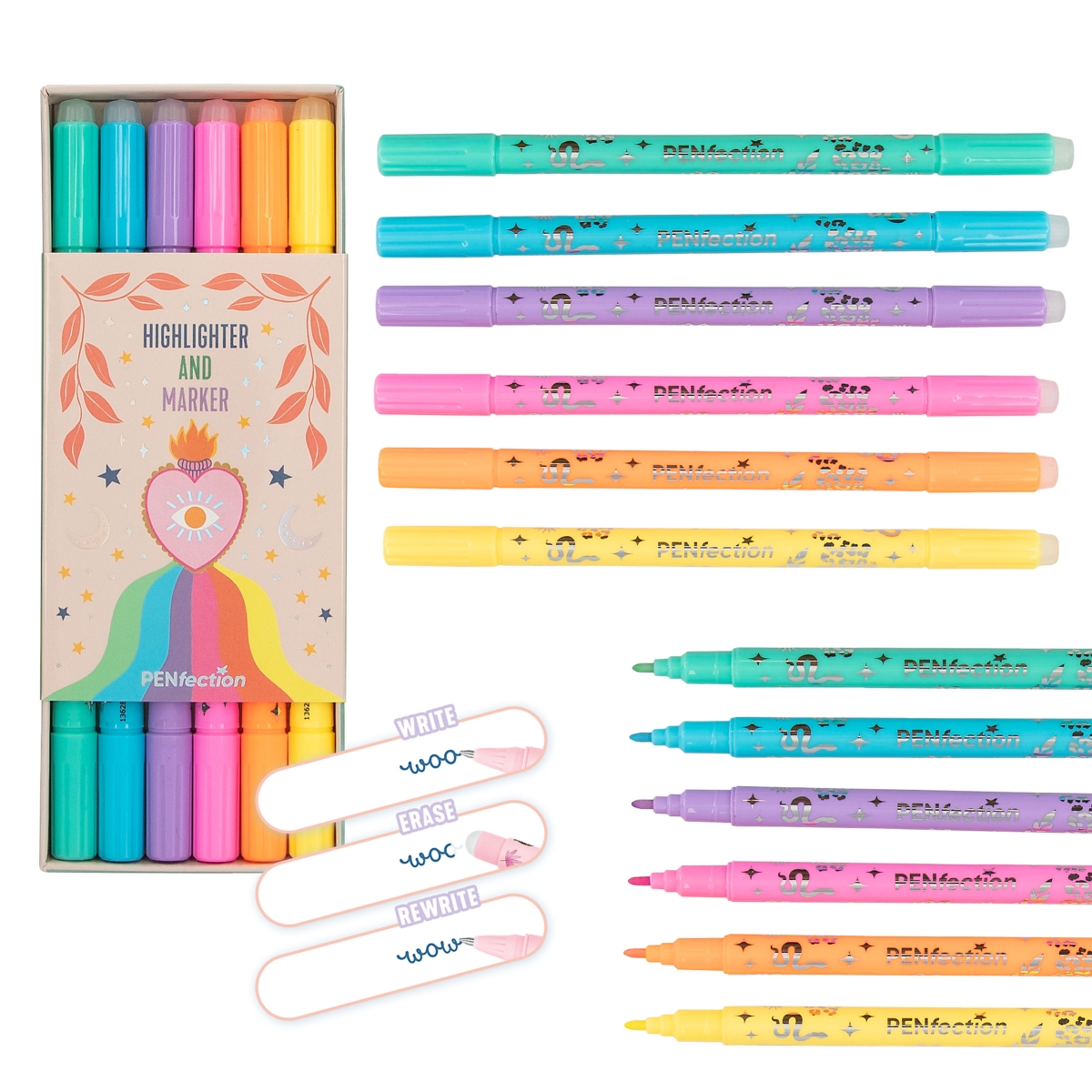 PENfection Highlighter- & Märkpennor 6-Pack - 2