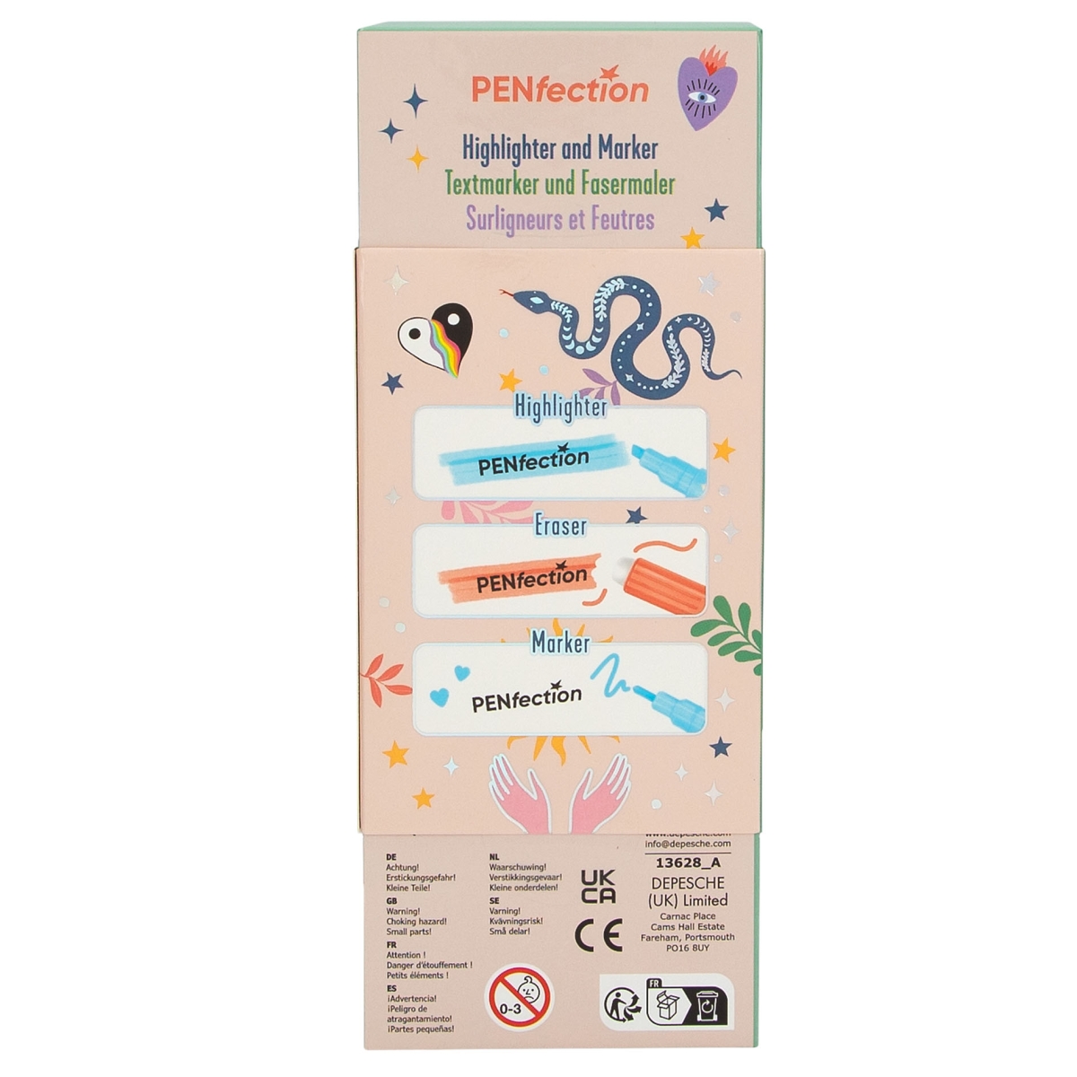 PENfection Highlighter- & Märkpennor 6-Pack - 5