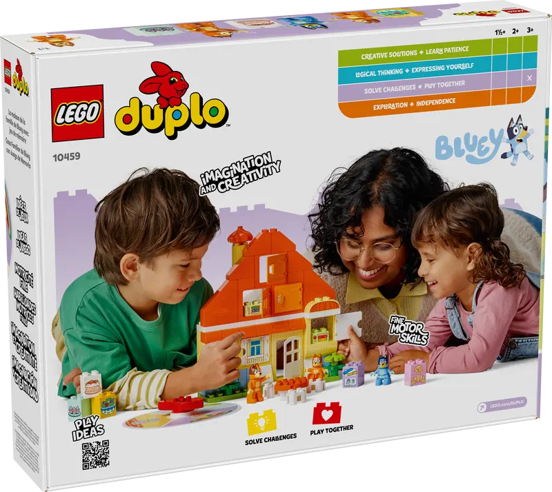 LEGO Duplo 10459 Blueys hus med memoryspel - 10