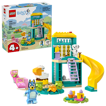 LEGO Bluey 11201 Skoj på lekplatsen med Bluey och Chloe