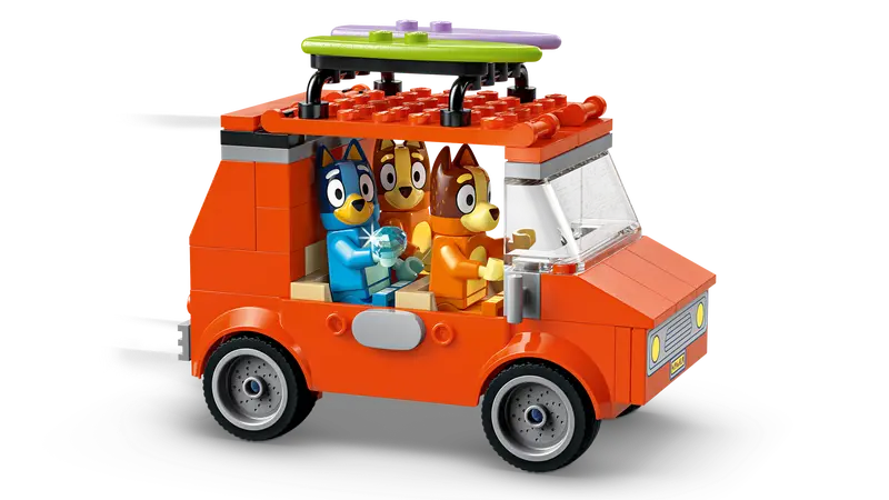 LEGO Bluey 11202 Blueys familjetur till stranden - 6