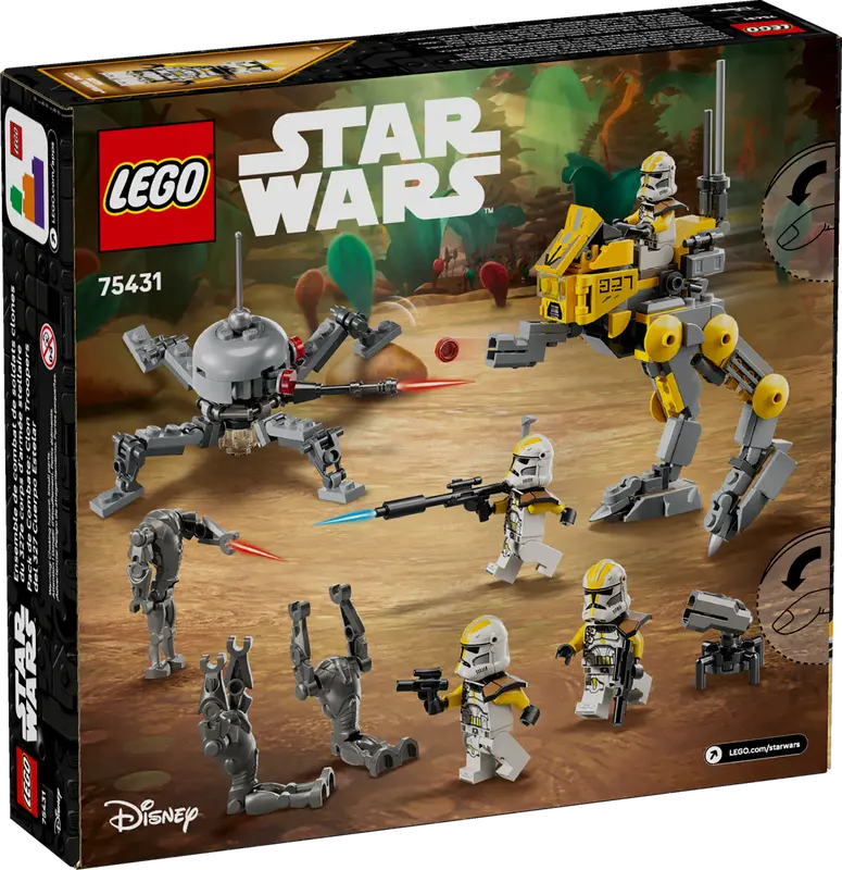 LEGO Star Wars 75431 327th Star Corps Clone Troopers™ Battle Pack - 10