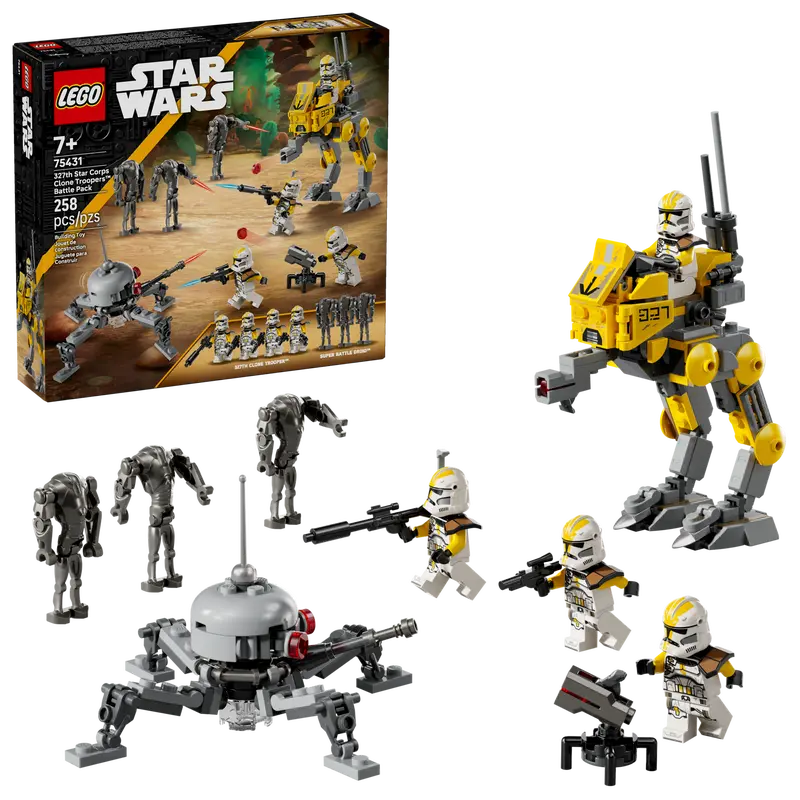 LEGO Star Wars 75431 327th Star Corps Clone Troopers™ Battle Pack