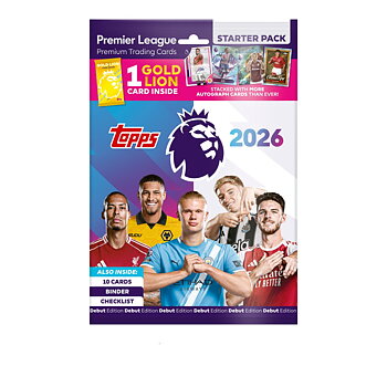 Topps Premier League Fotbollskort Starter Pack