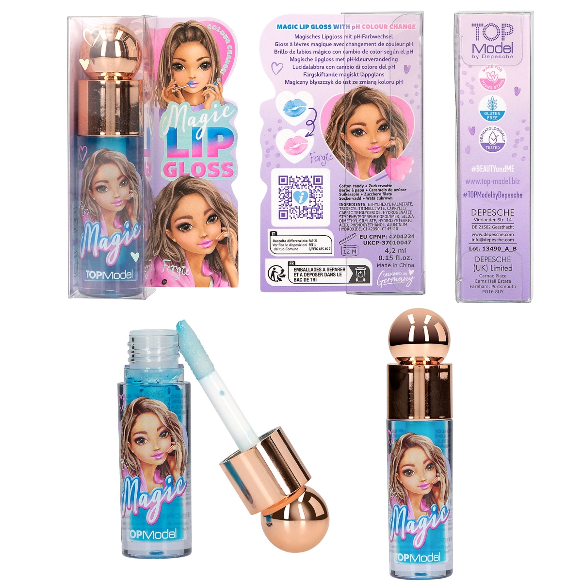 TOPModel Magiskt Läppglans Beauty & Me - 3