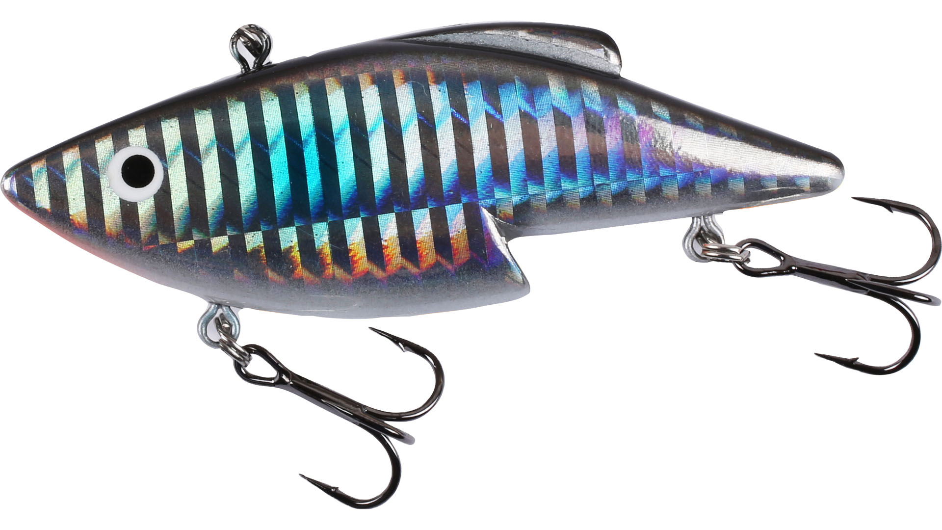 Compact vibrating bait from Hurricane with a length of 8cm and a weight of 12.5gram