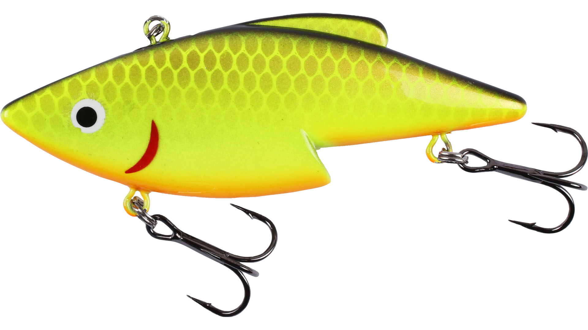 Compact vibrating bait from Hurricane with a length of 8cm and a weight of 12.5gram