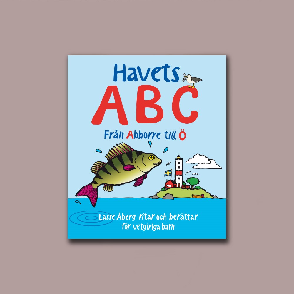 Havets A B C Från Abborre till Ö, Lasse Åberg ritar och berättar för vetgiriga barn.
