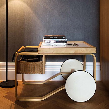 Tea Trolley 900 Serveringsvagn - Aalto