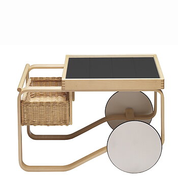 Tea Trolley 900 Serveringsvagn - Aalto