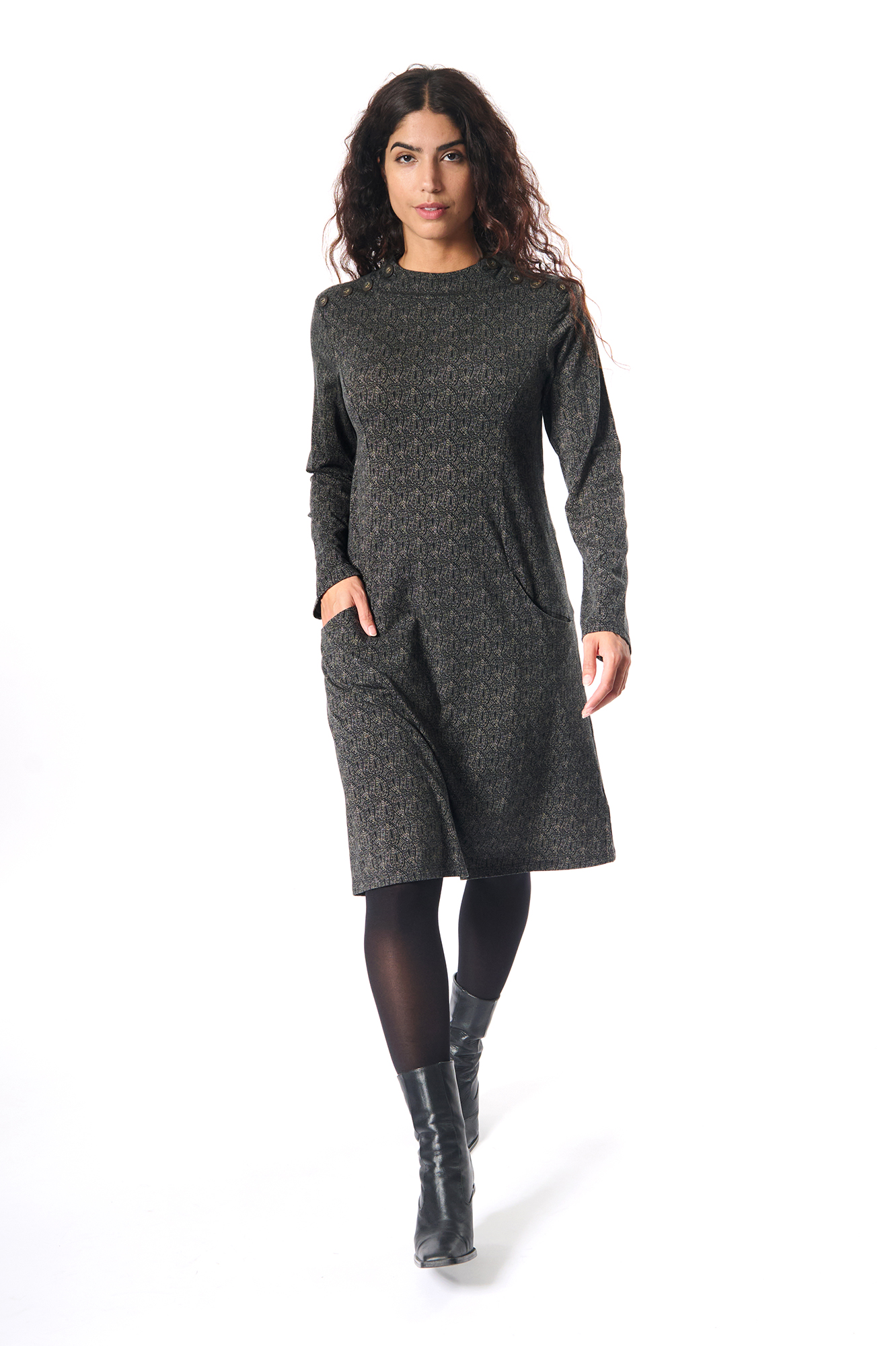 Ilse dress  svart