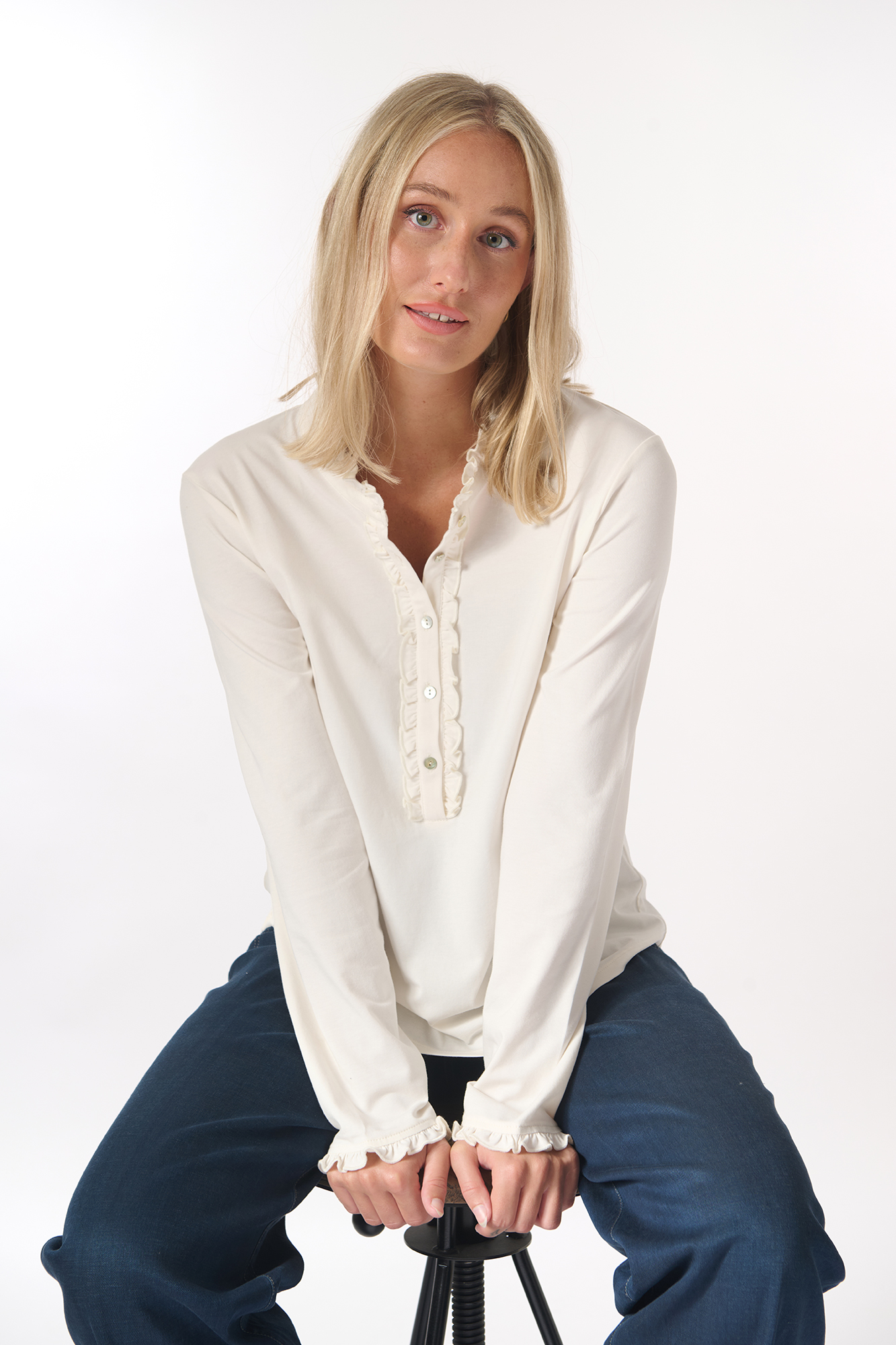 Imelda top  oyster - 3