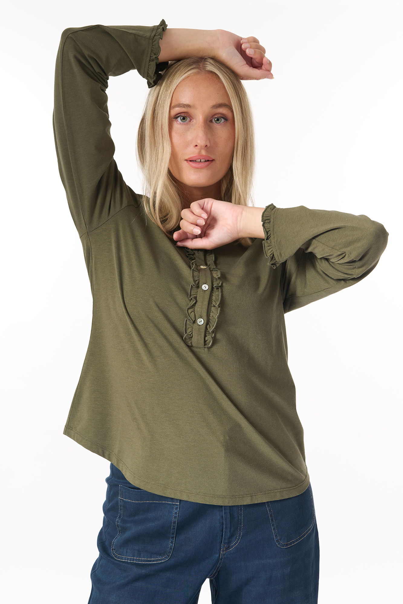 Imelda top  juniper - 3
