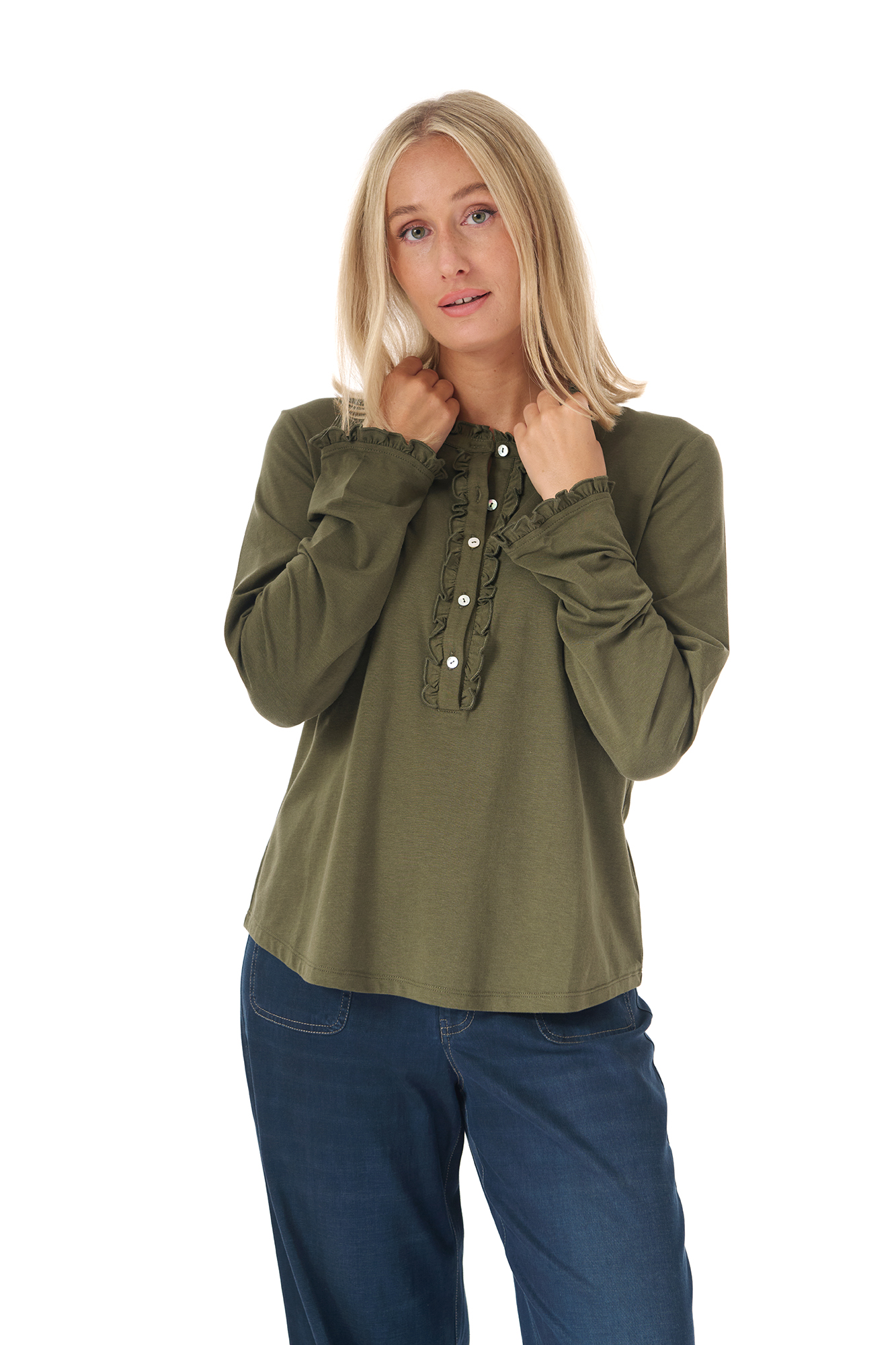 Imelda top  juniper - 2