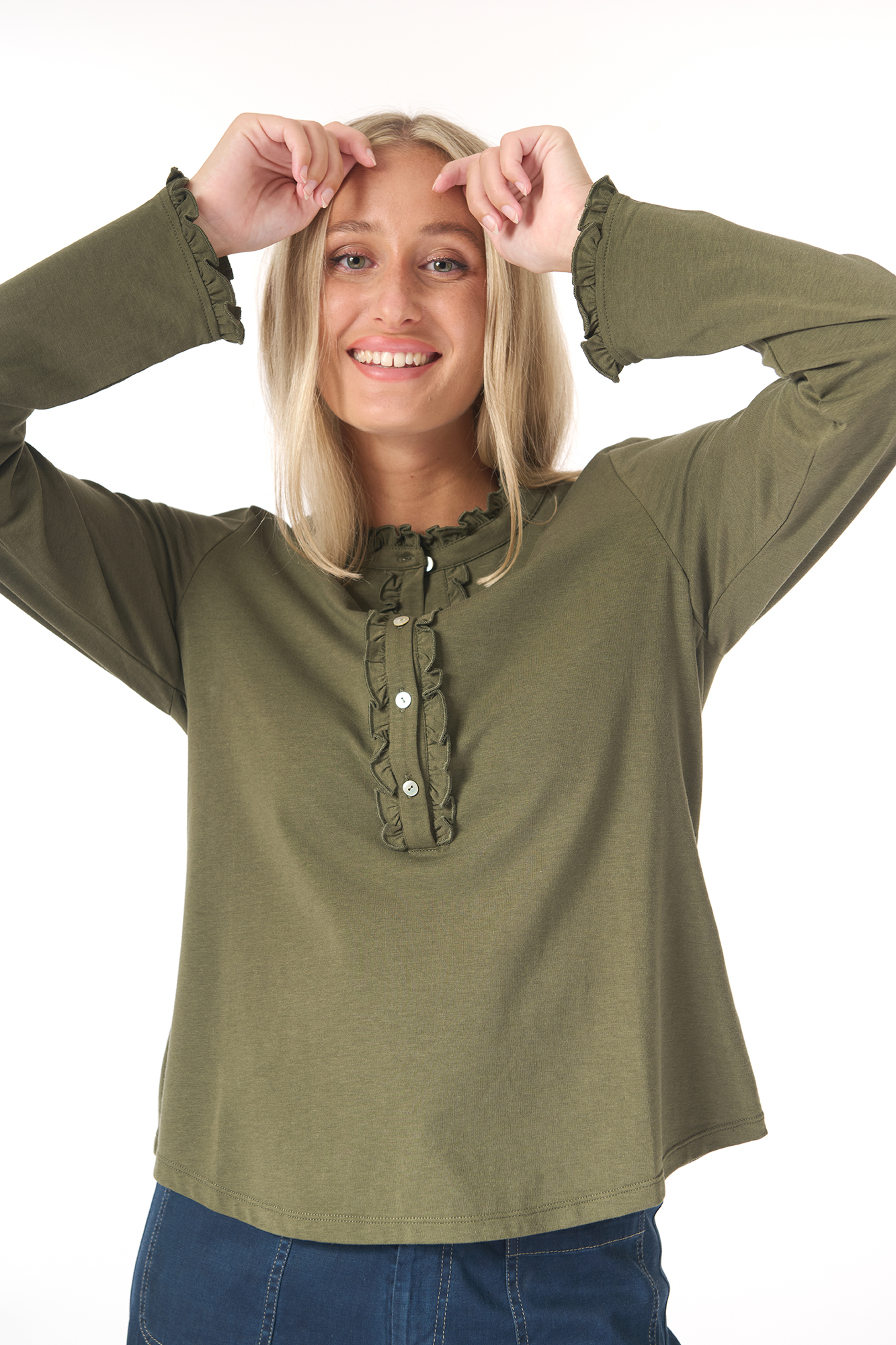 Imelda top  juniper - 4