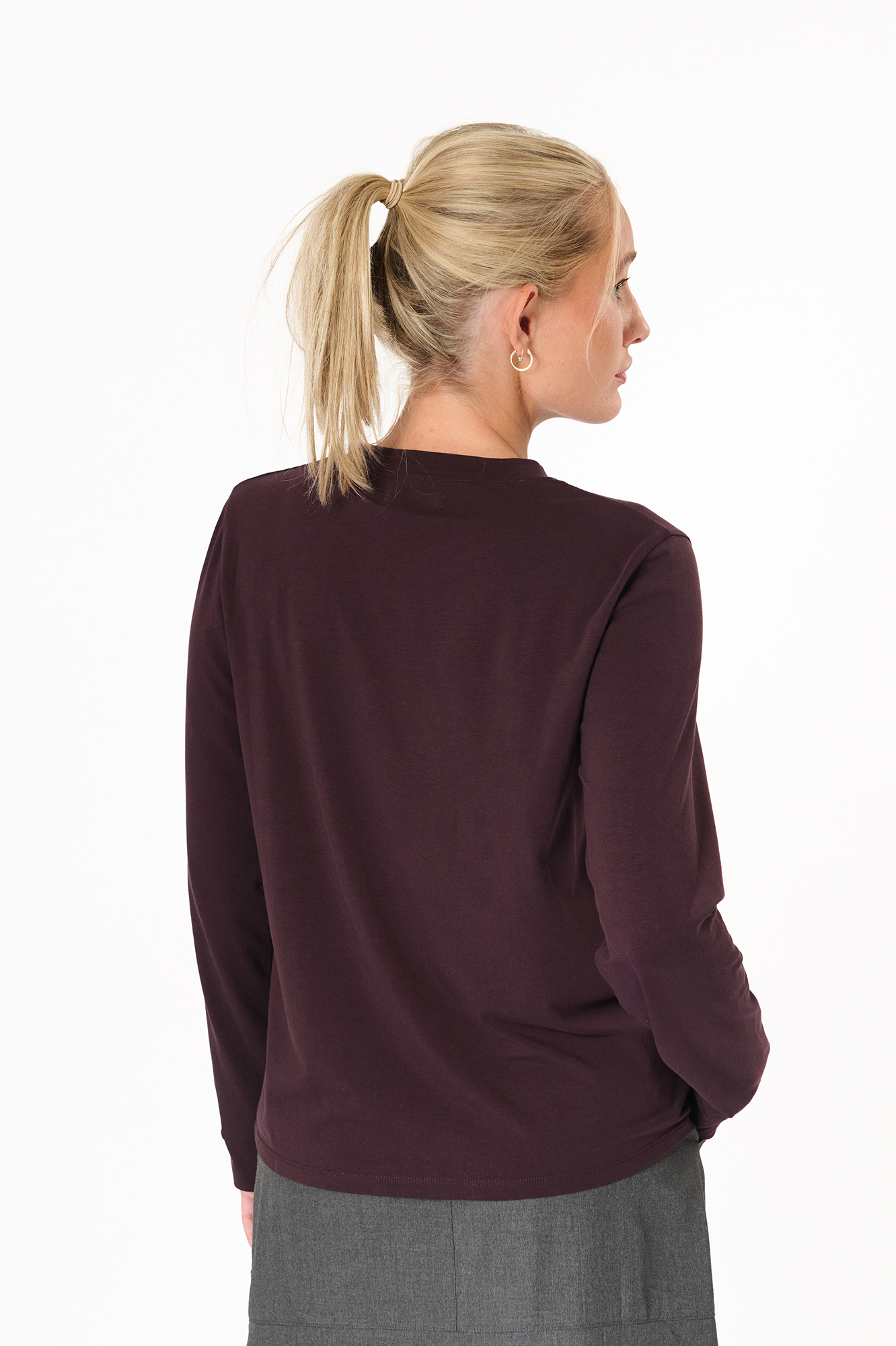 Isotta top  aubergine - 6