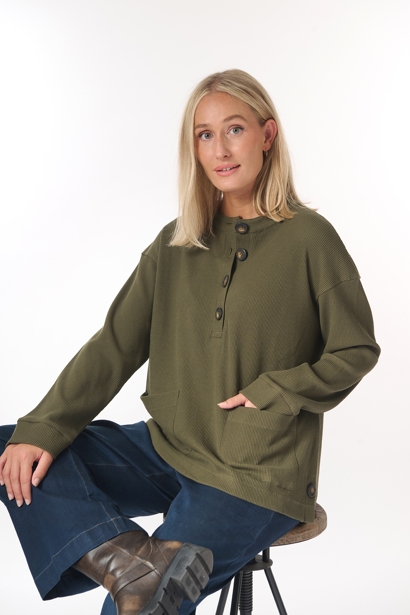Irene top  juniper - 5