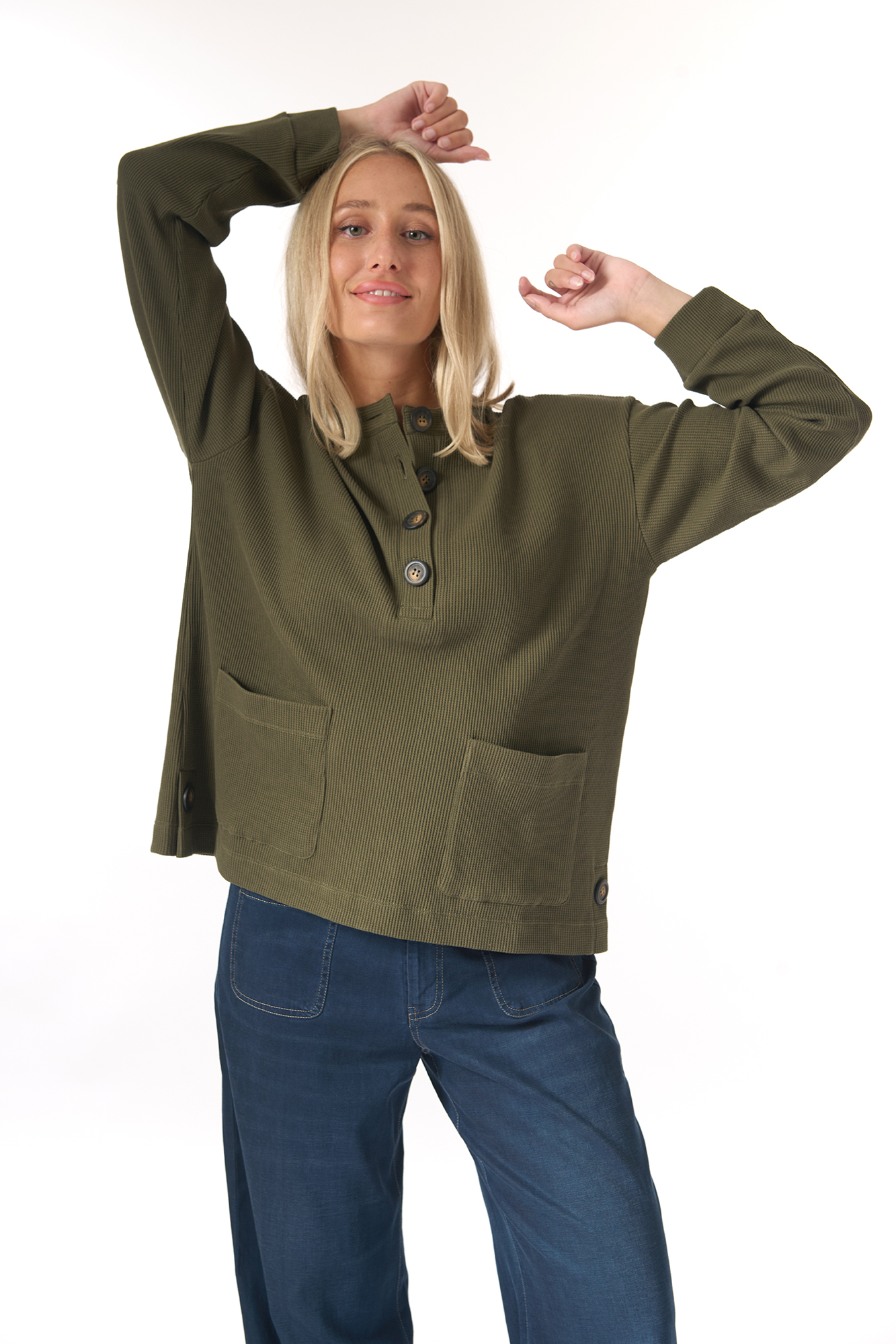 Irene top  juniper - 3