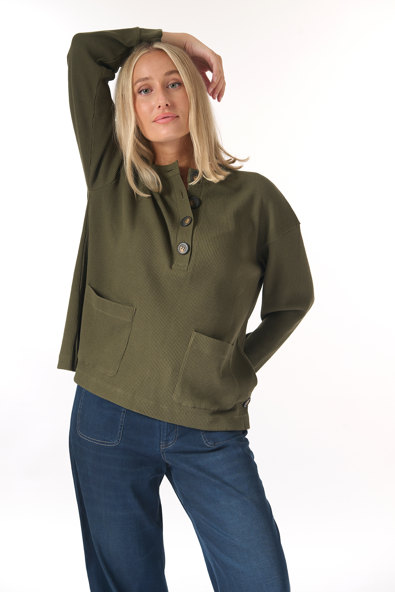 Irene top  juniper