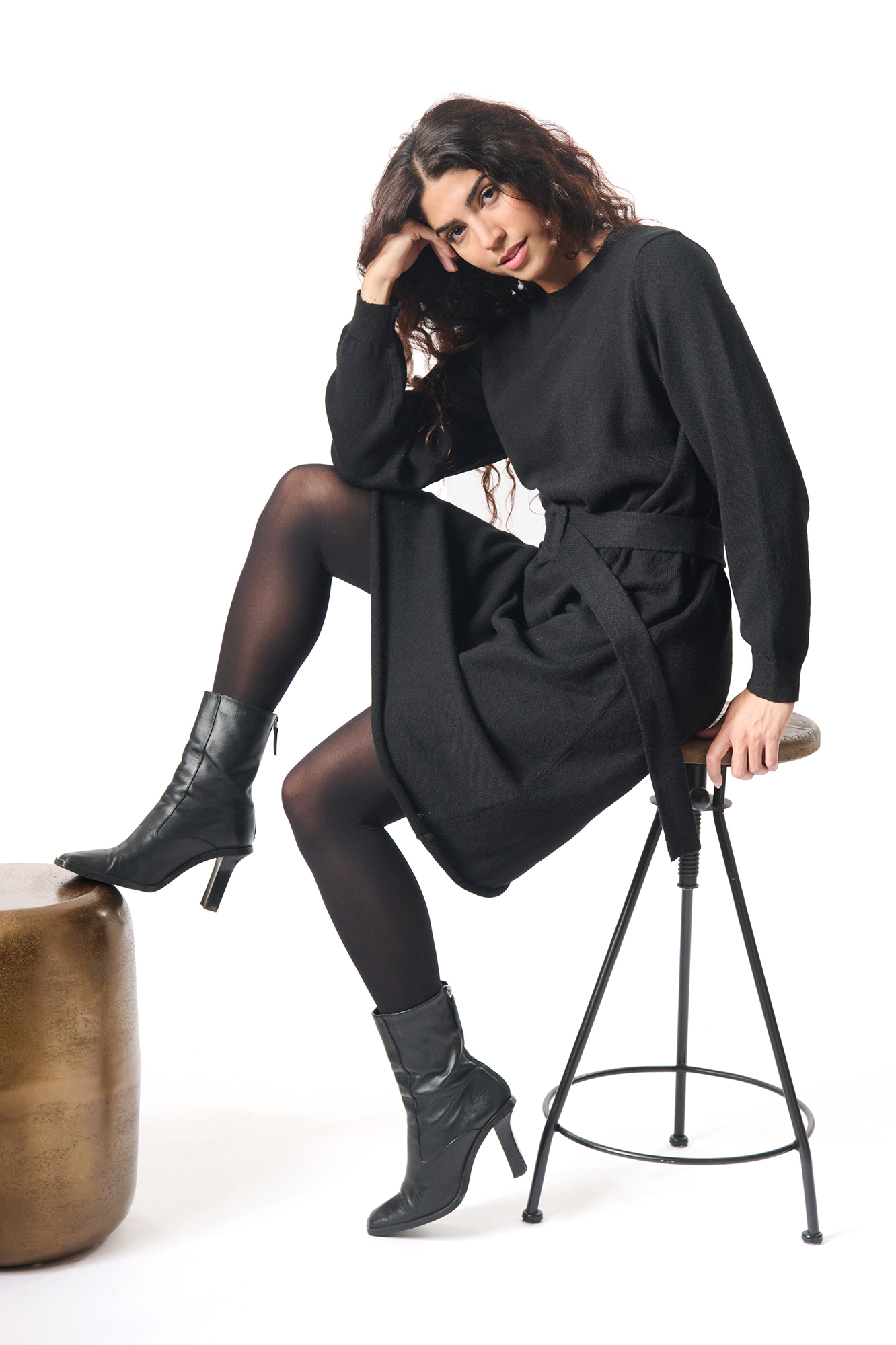 Hally dress  svart
