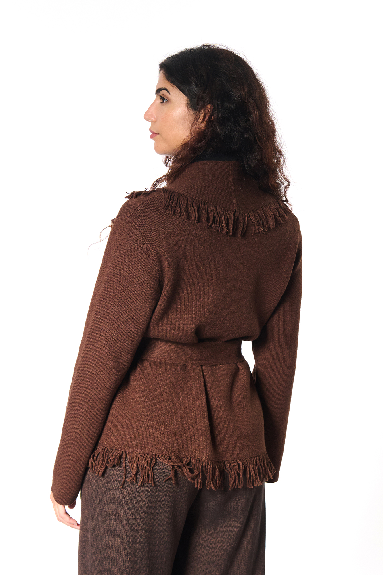 Hulda kofta  chestnut - 3