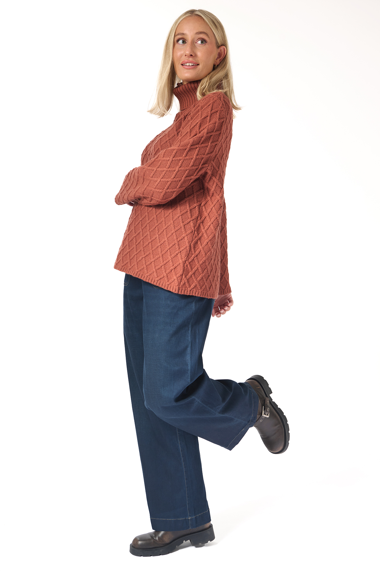 Hanna jumper  rust - 4