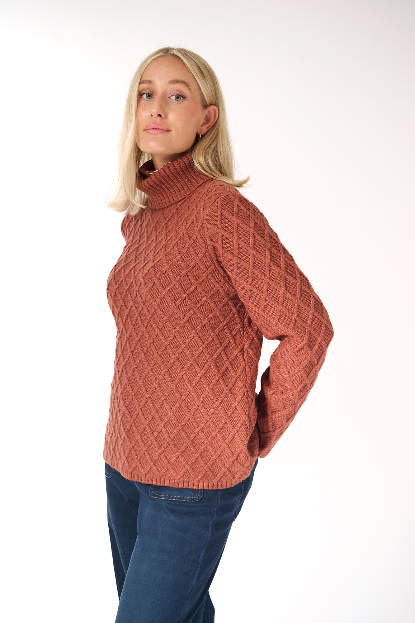 Hanna jumper  rust - 2