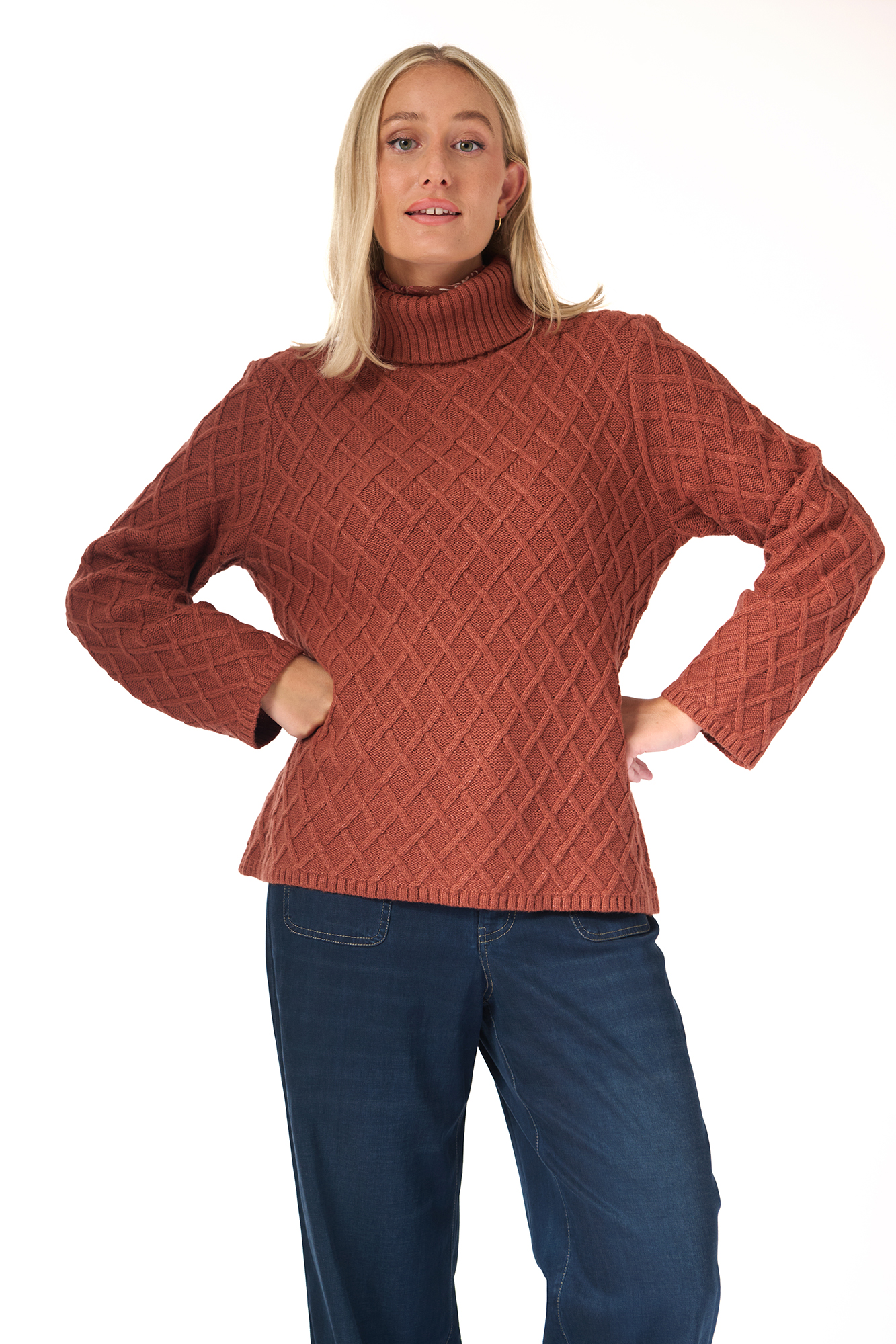 Hanna jumper  rust - 6