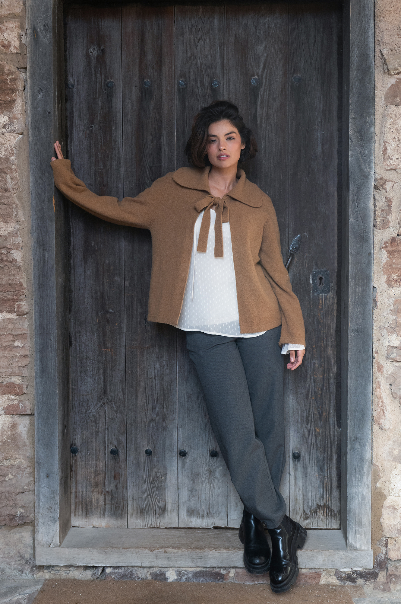 Hedvig cardigan  brass