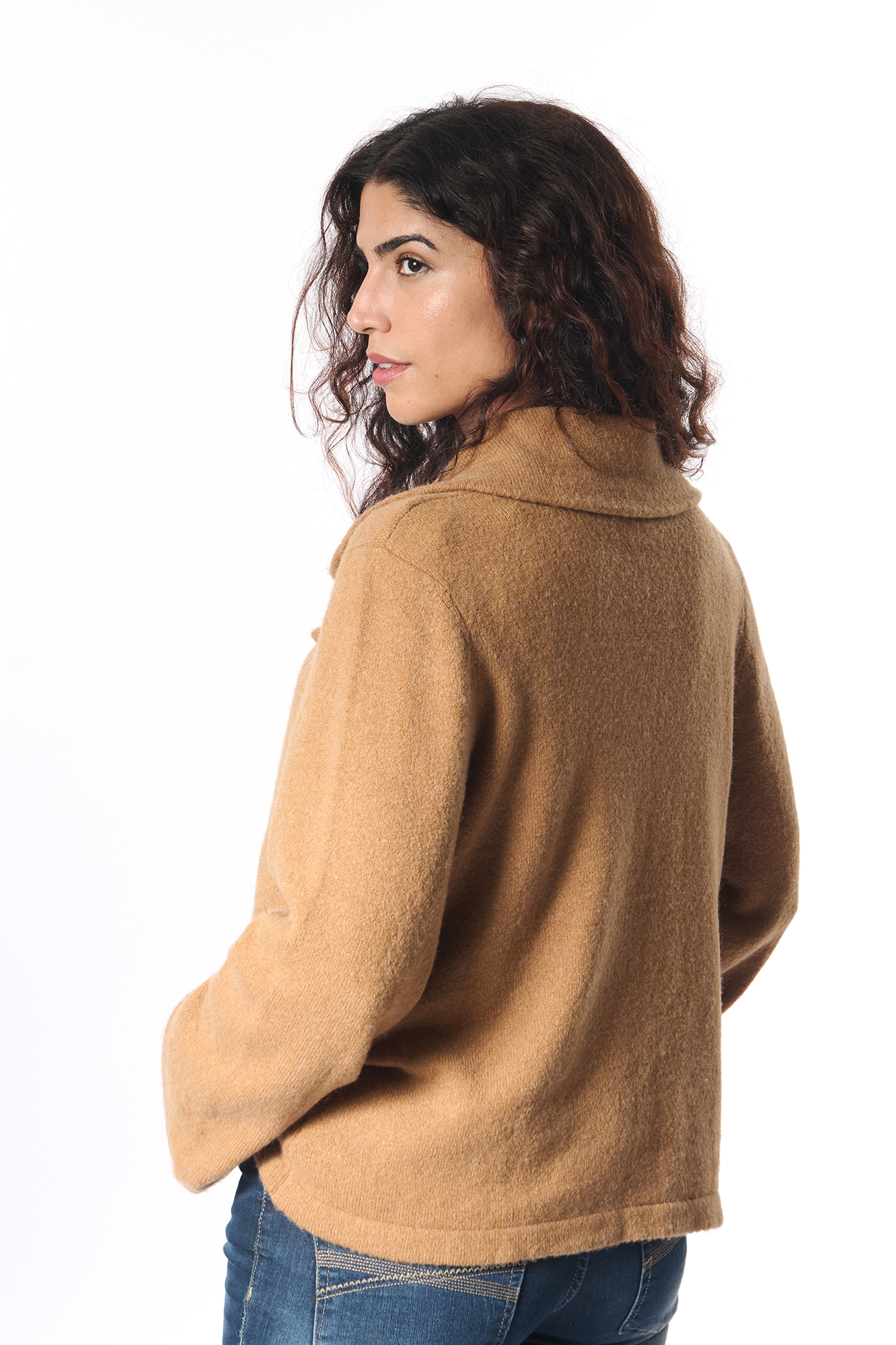 Hedvig cardigan  brass - 5