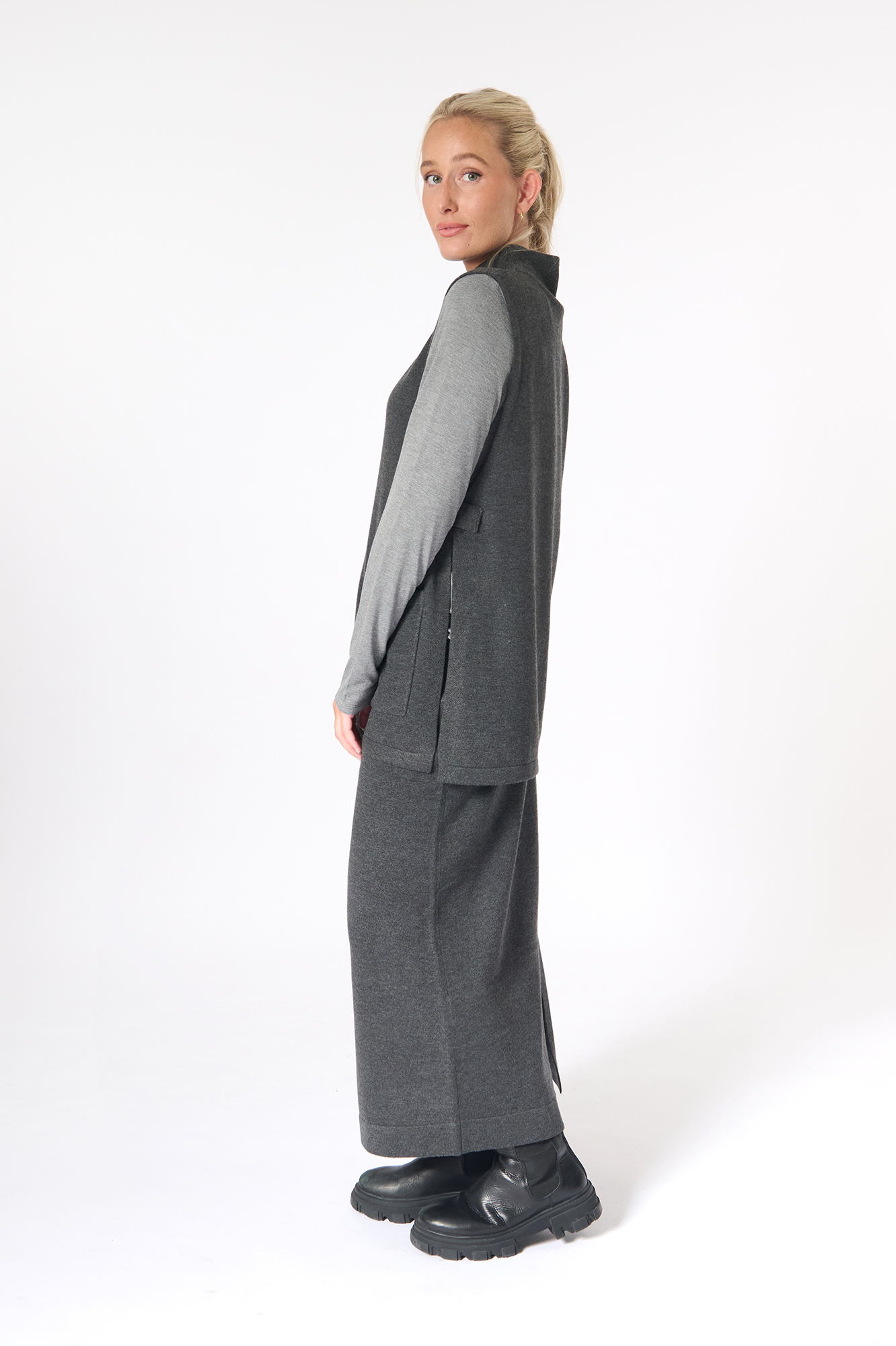 Hertha waistcoat  platinum - 3