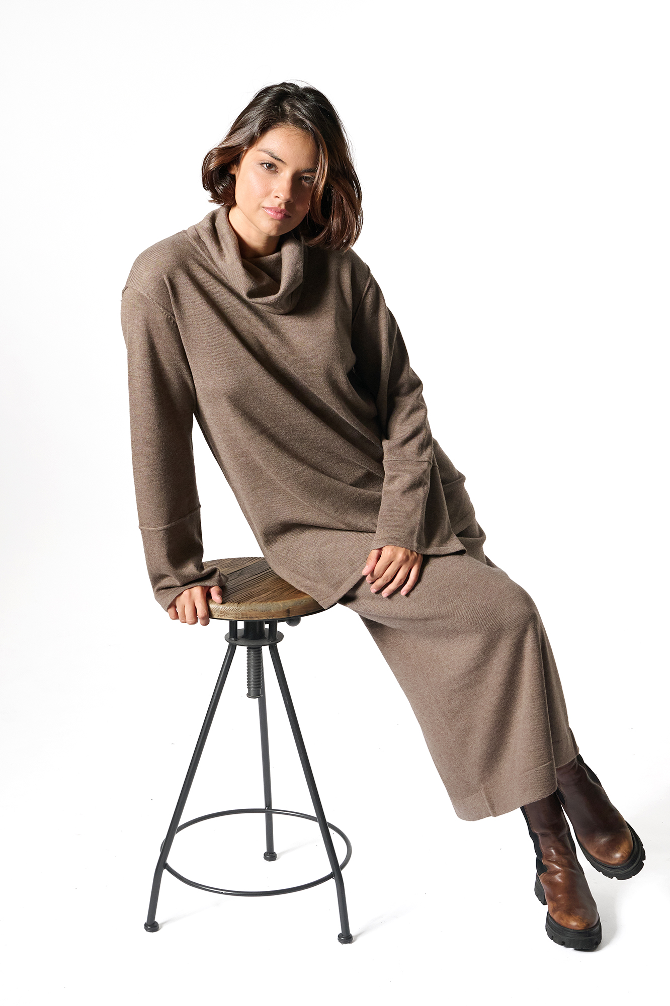 Hilda skirt  taupe - 4